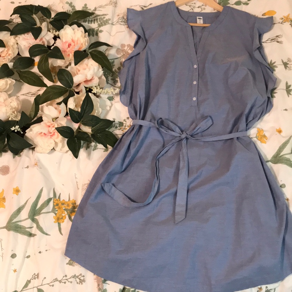 Chambray Style Dress